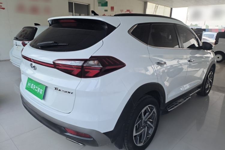 Used Hyundai Tucson 2020 280TGDi Two-Wheel-Drive GLS Fashion Edition China VI Standard Rear Right 45 Deg