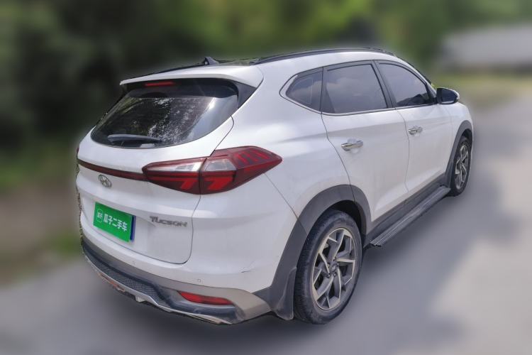 Used Hyundai Tucson 2020 280TGDi Two-Wheel-Drive GLS Fashion Edition China VI Standard Rear Right 45 Deg