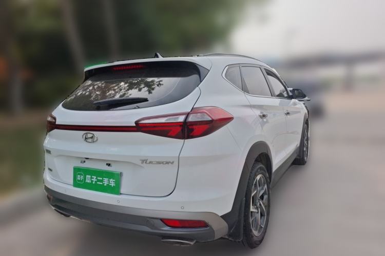 Used Hyundai Tucson 2020 280TGDi Two-Wheel-Drive GLS Fashion Edition China VI Standard Rear Right 45 Deg