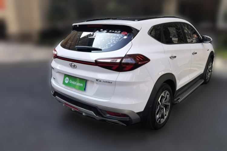 Used Hyundai Tucson 2020 280TGDi Two-Wheel-Drive GL Comfort Edition China VI Standard Rear Right 45 Deg