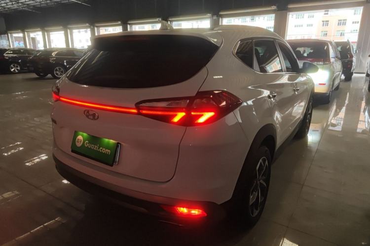 Used Hyundai Tucson 2020 280TGDi Two-Wheel-Drive GLS Smart Connectivity Version China VI Standard Rear Right 45 Deg