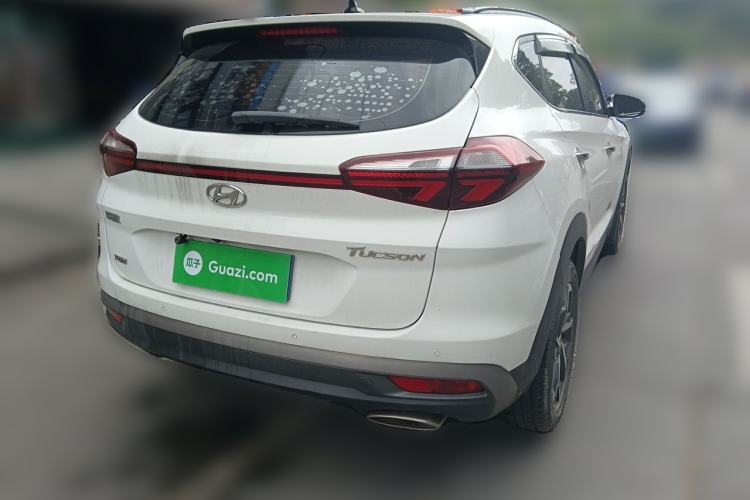 Used Hyundai Tucson 2020 280TGDi Two-Wheel-Drive GLS Fashion Edition China VI Standard Rear Right 45 Deg