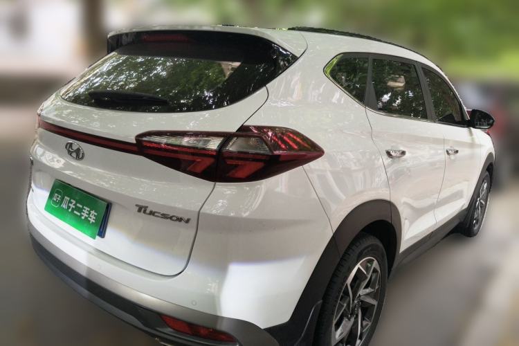 Used Hyundai Tucson 2020 280TGDi Dual-Clutch Two-Wheel Drive Fashion Edition China V Standard Rear Right 45 Deg