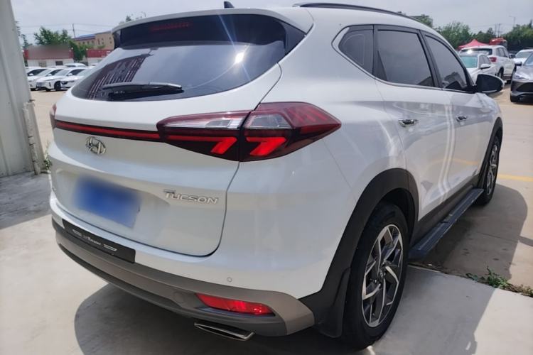 Used Hyundai Tucson 2020 280TGDi Two-Wheel-Drive GLS Fashion Edition China VI Standard Rear Right 45 Deg