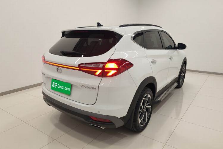 Used Hyundai Tucson 2020 280TGDi Two-Wheel-Drive GLS Fashion Edition China VI Standard Rear Right 45 Deg