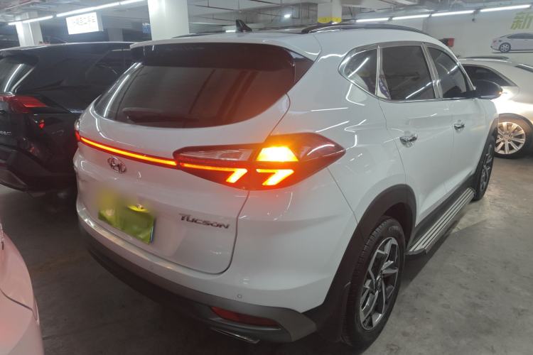 Used Hyundai Tucson 2020 280TGDi Two-Wheel-Drive GLS Fashion Edition China VI Standard Rear Right 45 Deg