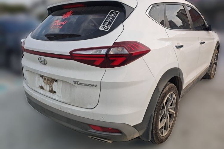 Used Hyundai Tucson 2020 280TGDi Two-Wheel-Drive GLS Fashion Edition China VI Standard Rear Right 45 Deg
