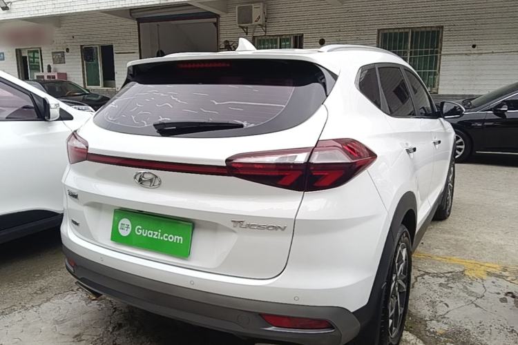 Used Hyundai Tucson 2020 280TGDi Two-Wheel-Drive GLS Smart Connectivity Version China VI Standard Rear Right 45 Deg