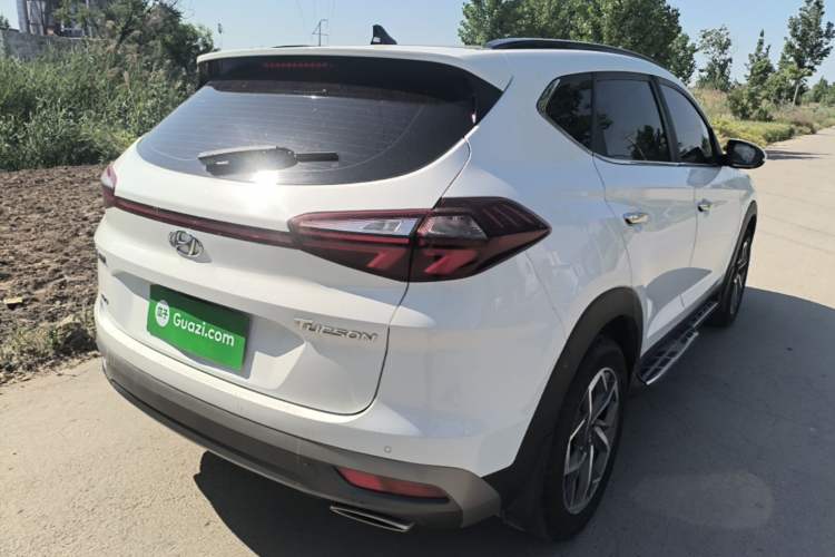 Used Hyundai Tucson 2020 280TGDi Two-Wheel-Drive GLS Fashion Edition China VI Standard Rear Right 45 Deg