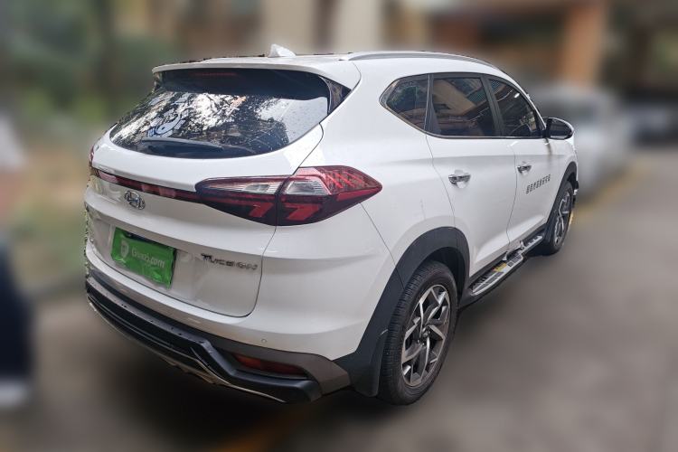 Used Hyundai Tucson 2020 280TGDi Two-Wheel-Drive GLS Smart Connectivity Version China VI Standard Rear Right 45 Deg