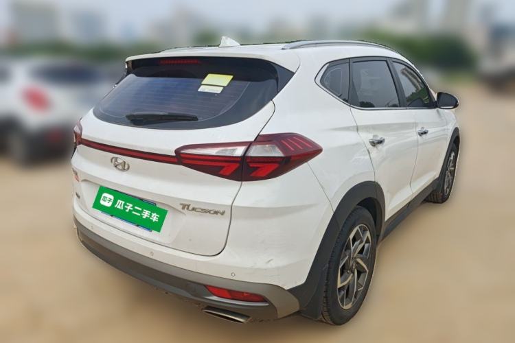 Used Hyundai Tucson 2020 280TGDi Two-Wheel-Drive GLS Smart Connectivity Version China VI Standard Rear Right 45 Deg