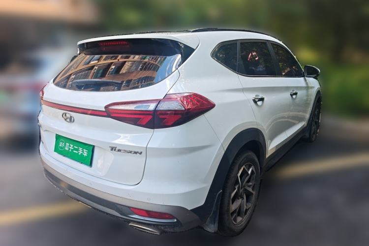 Used Hyundai Tucson 2020 280TGDi Two-Wheel-Drive GLS Fashion Edition China VI Standard Rear Right 45 Deg
