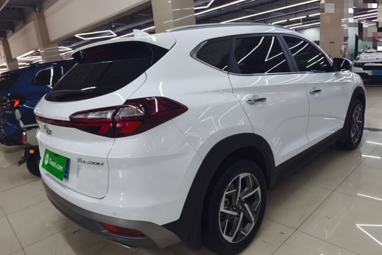 Used Hyundai Tucson 2020 280TGDi Two-Wheel-Drive GLS Smart Connectivity Version China VI Standard Rear Right 45 Deg