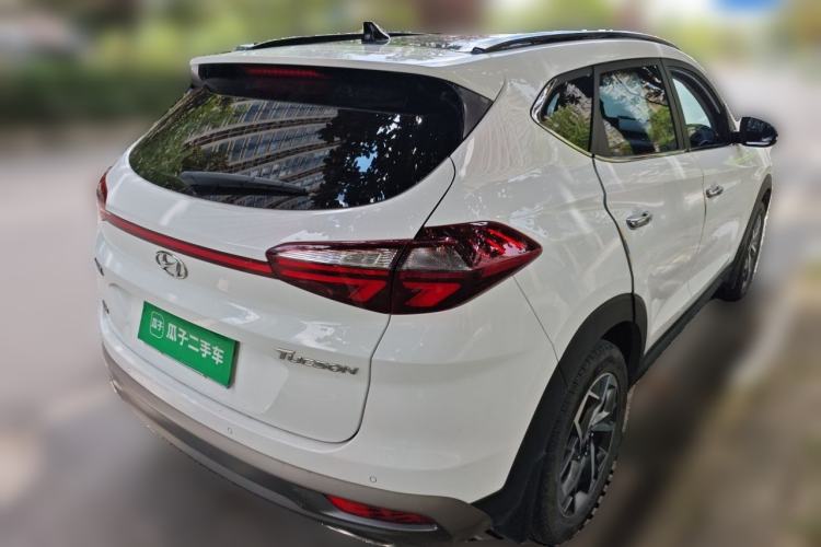 Used Hyundai Tucson 2020 280TGDi Two-Wheel-Drive GLS Fashion Edition China VI Standard Rear Right 45 Deg