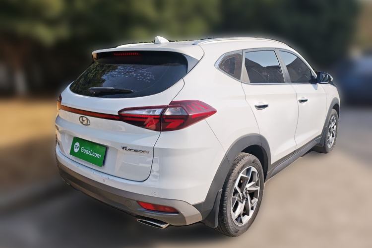 Used Hyundai Tucson 2020 280TGDi Two-Wheel-Drive GLS Smart Connectivity Version China VI Standard Rear Right 45 Deg