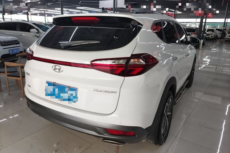 Used Hyundai Tucson 2020 280TGDi Two-Wheel-Drive GLS Fashion Edition China VI Standard Rear Right 45 Deg
