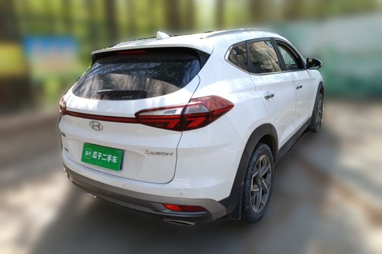 Used Hyundai Tucson 2020 280TGDi Two-Wheel-Drive GLS Smart Connectivity Version China VI Standard Rear Right 45 Deg