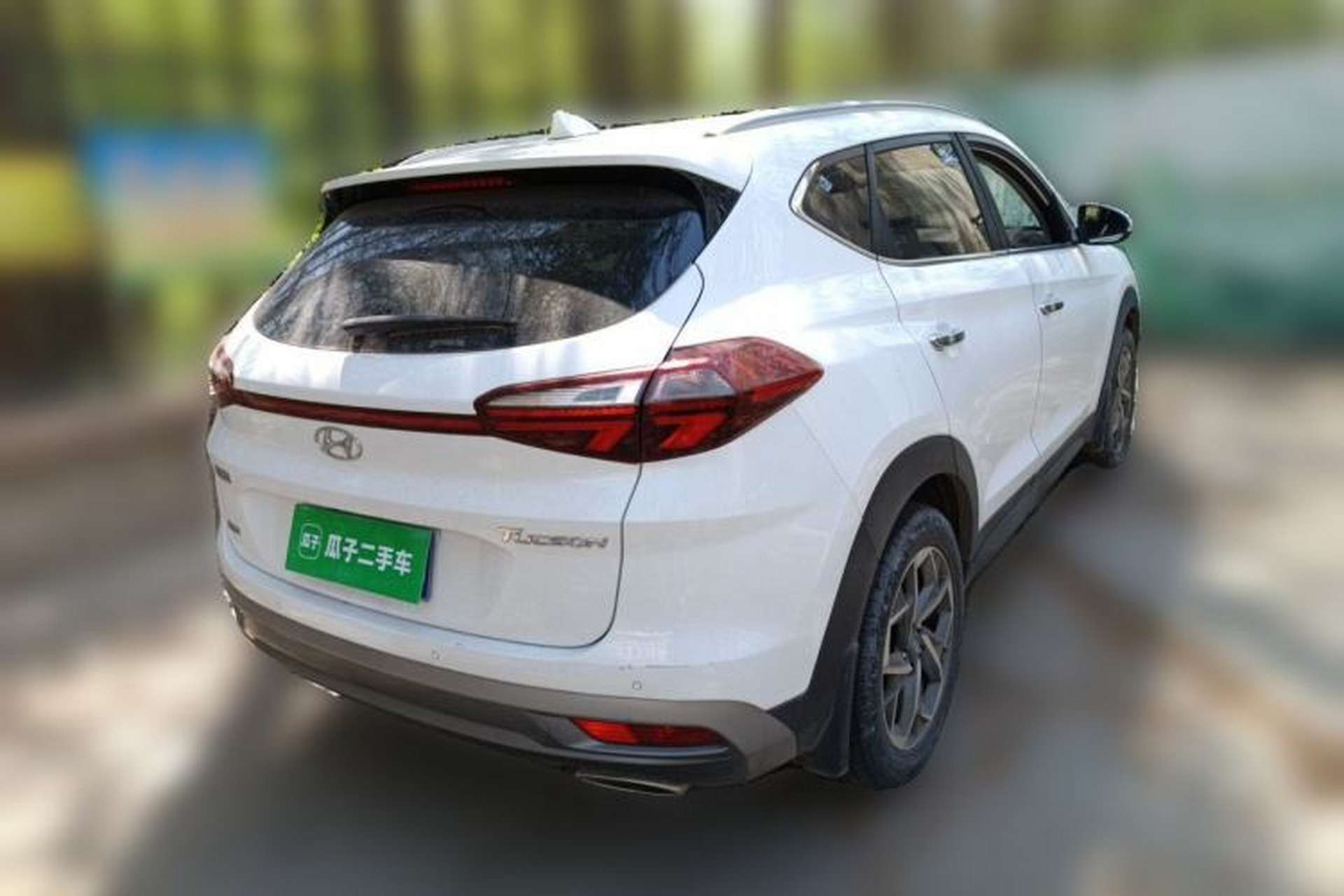 Used Hyundai Tucson 2020 280TGDi Two-Wheel-Drive GLS Smart Connectivity Version China VI Standard Rear Right 45 Deg