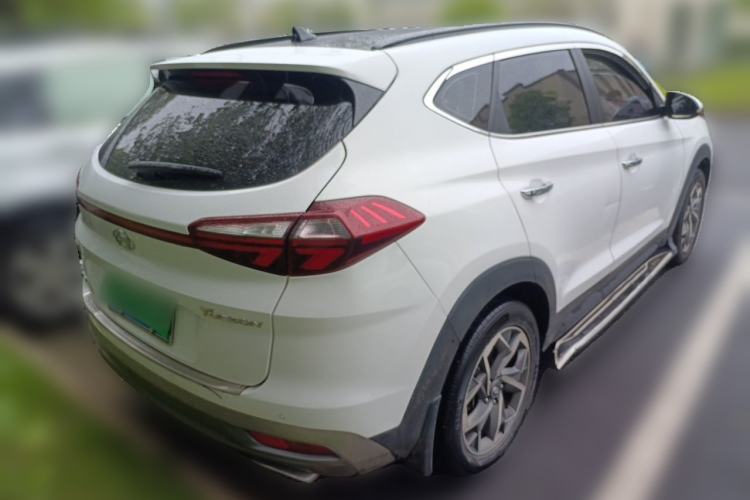 Used Hyundai Tucson 2020 280TGDi Two-Wheel-Drive GLS Fashion Edition China VI Standard Rear Right 45 Deg