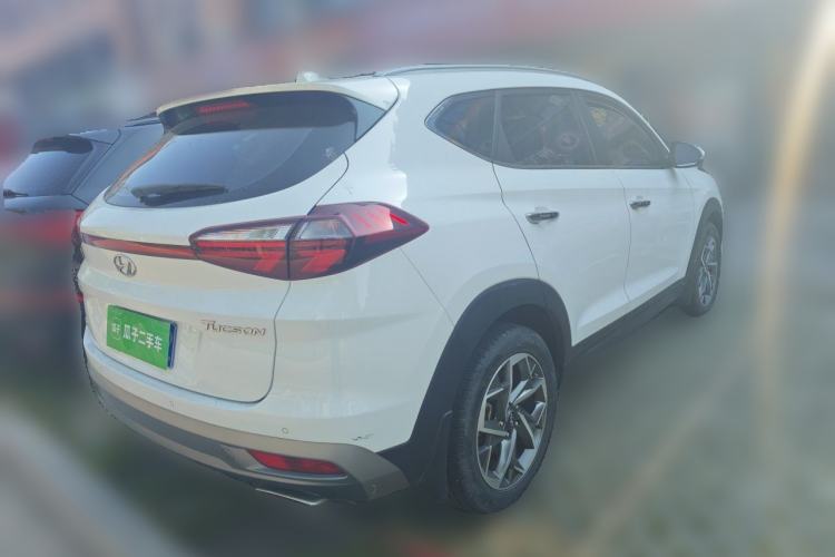 Used Hyundai Tucson 2020 280TGDi Two-Wheel-Drive GLS Smart Connectivity Version China VI Standard Rear Right 45 Deg
