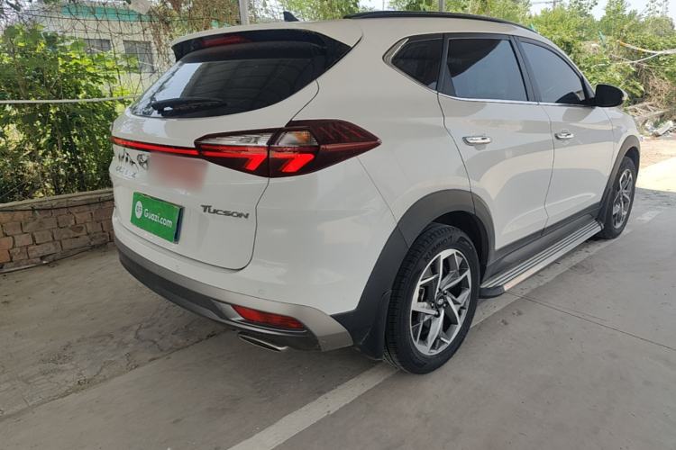 Used Hyundai Tucson 2020 280TGDi Two-Wheel-Drive GLS Fashion Edition China VI Standard Rear Right 45 Deg