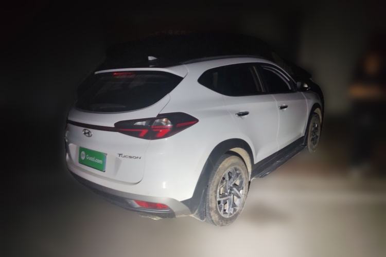 Used Hyundai Tucson 2020 280TGDi Two-Wheel-Drive GLS Smart Connectivity Version China VI Standard Rear Right 45 Deg