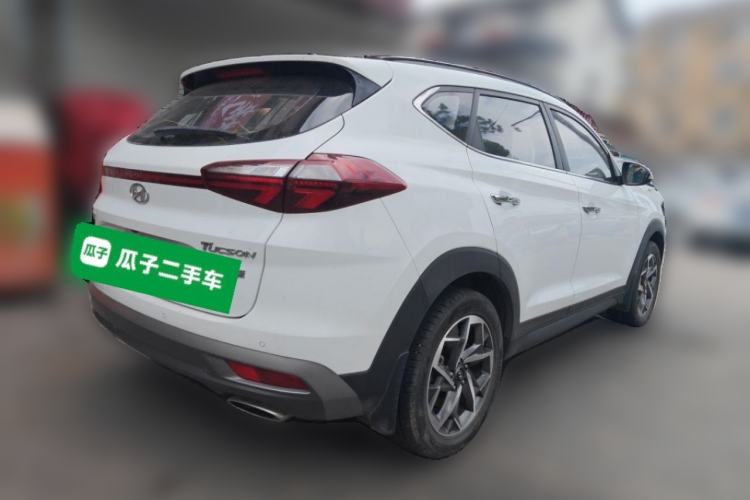 Used Hyundai Tucson 2020 280TGDi Two-Wheel-Drive GLS Fashion Edition China VI Standard Rear Right 45 Deg