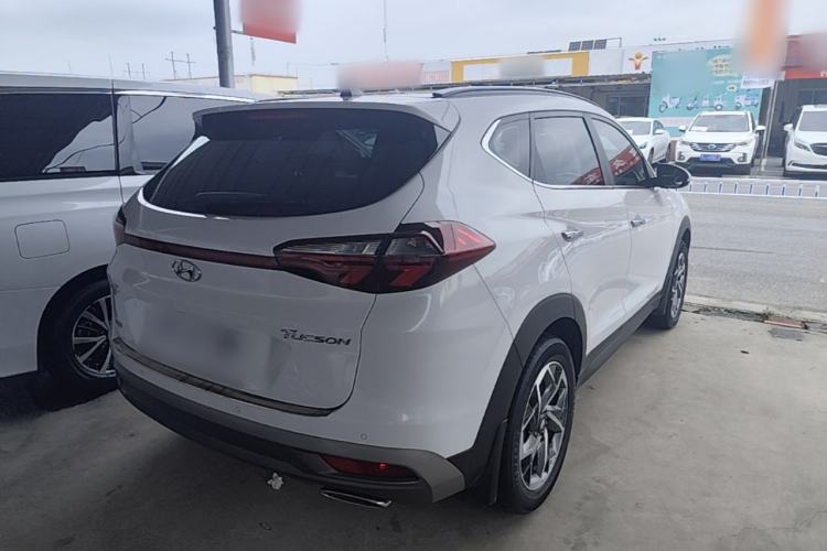 Used Hyundai Tucson 2020 280TGDi Two-Wheel-Drive GLS Fashion Edition China VI Standard Rear Right 45 Deg
