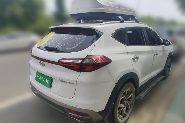 Used Hyundai Tucson 2020 280TGDi Two-Wheel-Drive GLS Smart Connectivity Version China VI Standard Rear Right 45 Deg