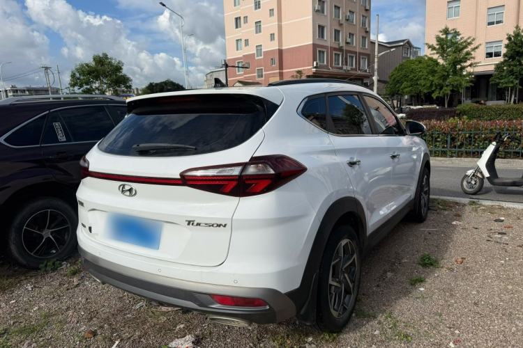 Used Hyundai Tucson 2020 280TGDi Two-Wheel-Drive GLS Fashion Edition China VI Standard Rear Right 45 Deg