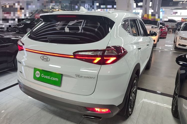 Used Hyundai Tucson 2020 280TGDi Two-Wheel-Drive GLS Smart Connectivity Version China VI Standard Rear Right 45 Deg