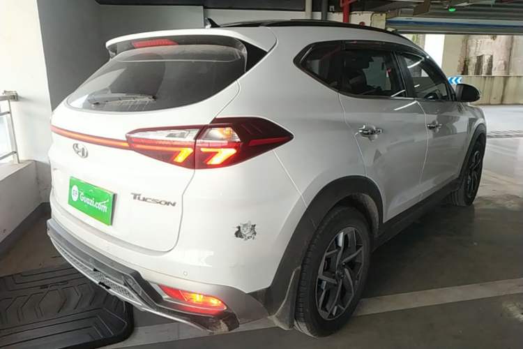 Used Hyundai Tucson 2020 280TGDi Two-Wheel-Drive GLS Fashion Edition China VI Standard Rear Right 45 Deg