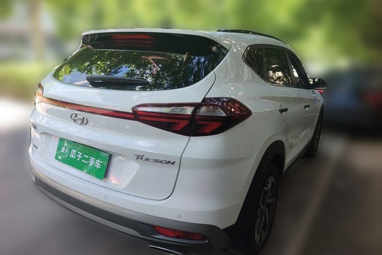 Used Hyundai Tucson 2020 280 TGDi Two-Wheel-Drive DLX Smart Enjoyment Version China VI Standard Rear Right 45 Deg