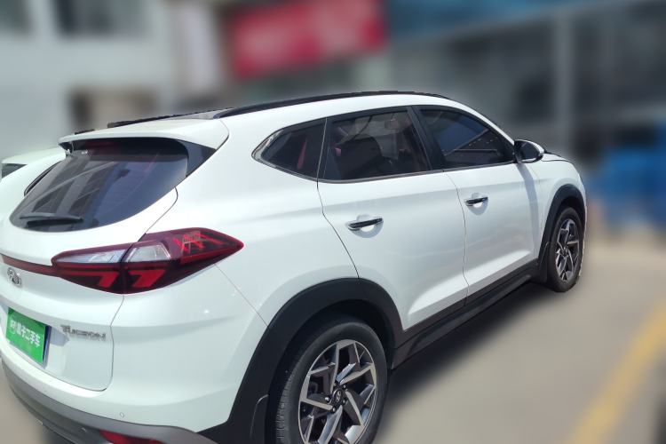 Used Hyundai Tucson 2020 280TGDi Two-Wheel-Drive GLS Fashion Edition China VI Standard Rear Right 45 Deg
