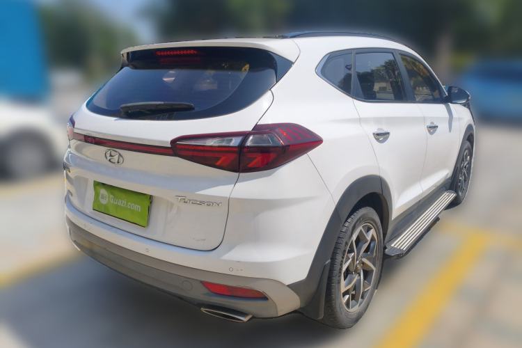 Used Hyundai Tucson 2020 280TGDi Two-Wheel-Drive GLS Fashion Edition China VI Standard Rear Right 45 Deg