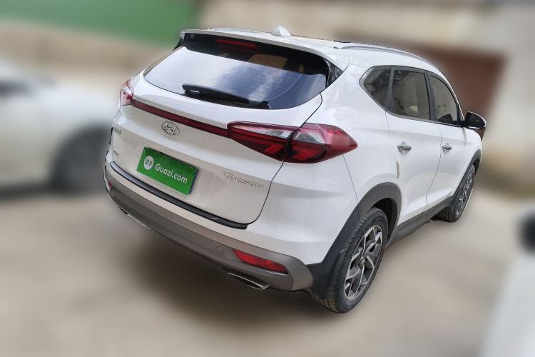 Used Hyundai Tucson 2020 280TGDi Two-Wheel-Drive GLS Smart Connectivity Version China VI Standard Rear Right 45 Deg