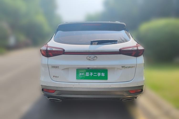 Used Hyundai Tucson 2020 280TGDi Dual-Clutch Two-Wheel Drive Smart Edition Emission Standard China V Rear