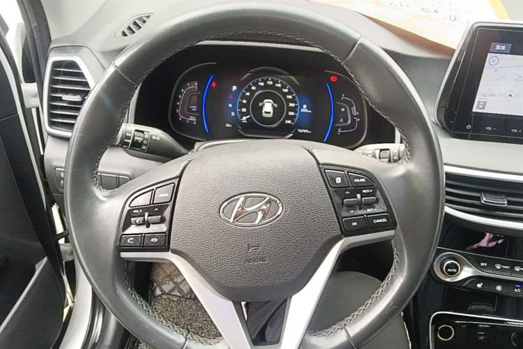 Used Hyundai Tucson 2020 280TGDi Two-Wheel-Drive GLS Smart Connectivity Version China VI Standard Steering Wheel