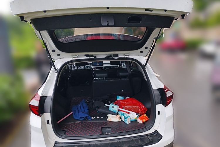 Used Hyundai Tucson 2020 280TGDi Two-Wheel-Drive GLS Fashion Edition China VI Standard Trunk