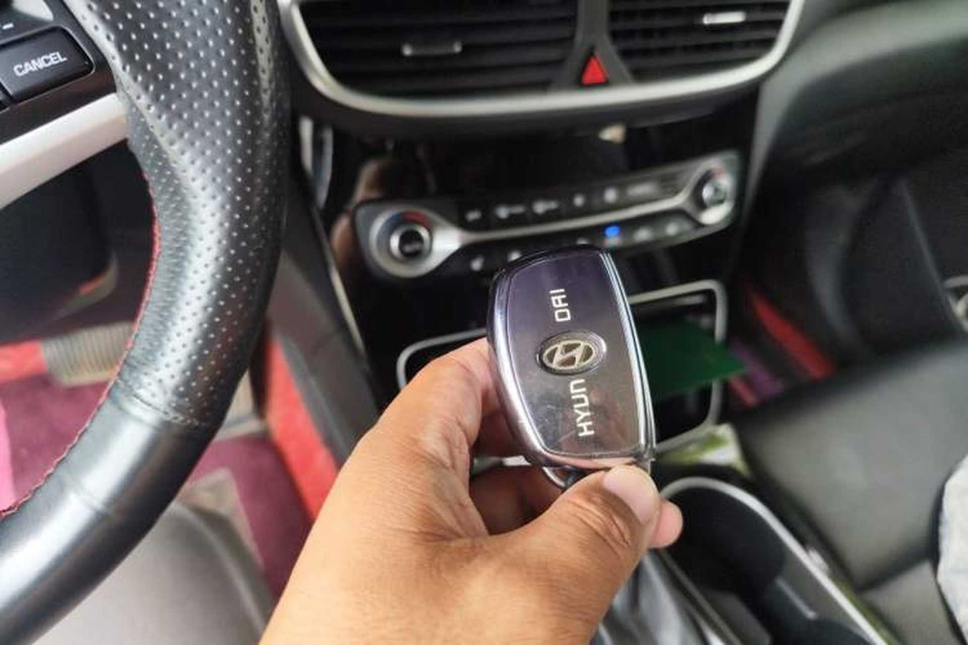 Used Hyundai Tucson 2020 280TGDi Two-Wheel-Drive GLS Smart Connectivity Version China VI Standard Vehicle Key