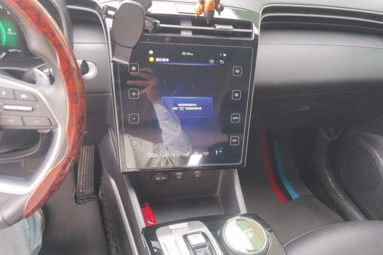 Used Hyundai Tucson 2021 Tucson L 1.5T DCT GLX Elite Edition Audio And AC Panel