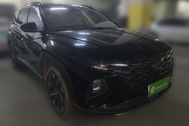 Used Hyundai Tucson 2021 Tucson L 1.5T DCT GLX Elite Edition Front Right 45 Deg