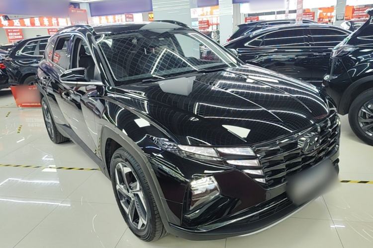 Used Hyundai Tucson 2021 Tucson L 1.5T DCT Luxury Prestige Edition Front Right 45 Deg