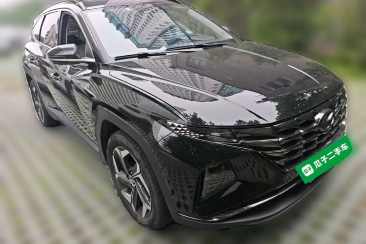 Used Hyundai Tucson 2021 Tucson L 1.5T DCT TOP Flagship Edition Front Right 45 Deg