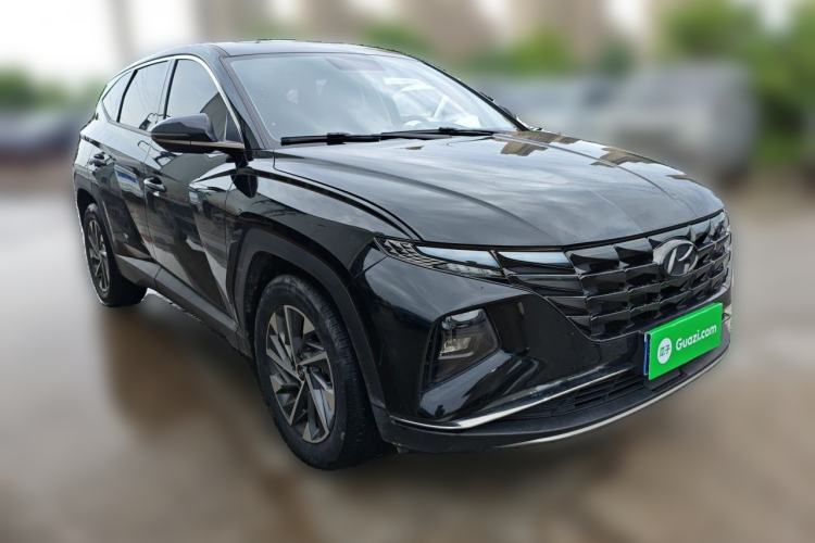Used Hyundai Tucson 2021 Tucson L 1.5T DCT GLX Elite Edition Front Right 45 Deg