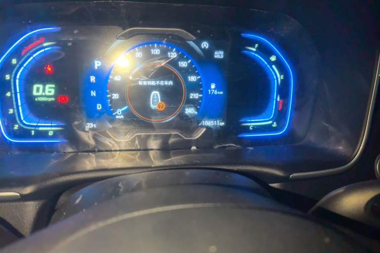 Used Hyundai Tucson 2021 Tucson L 1.5T DCT GLX Elite Edition Odometer Close Up