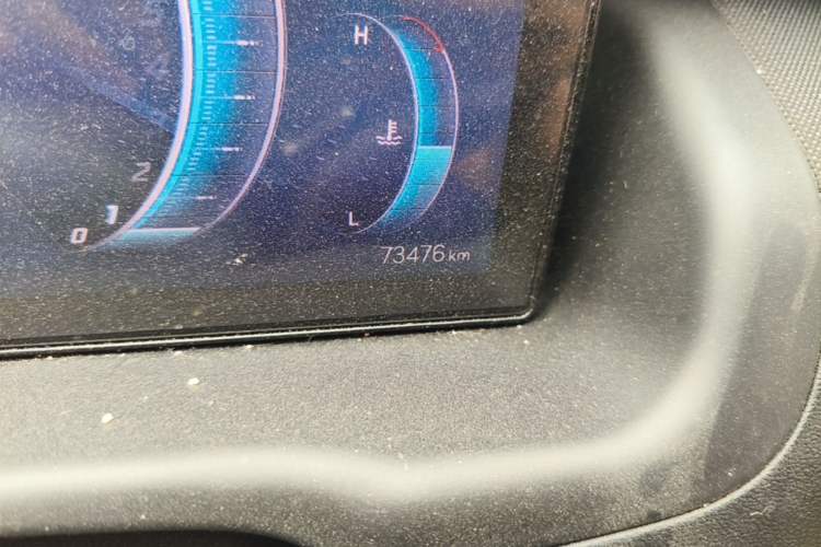 Used Hyundai Tucson 2021 Tucson L 1.5T DCT Luxury Prestige Edition Odometer Close Up