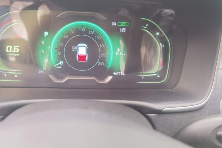 Used Hyundai Tucson 2021 Tucson L 1.5T DCT GLX Elite Edition Odometer Close Up