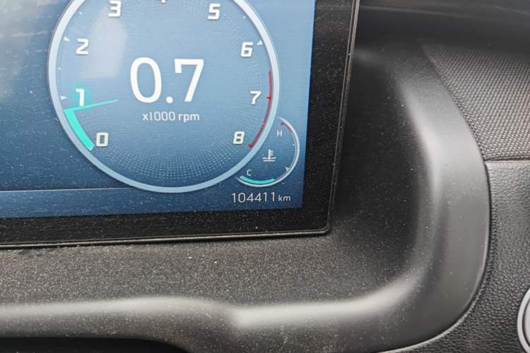 Used Hyundai Tucson 2021 Tucson L 1.5T DCT Luxury Prestige Edition Odometer Close Up