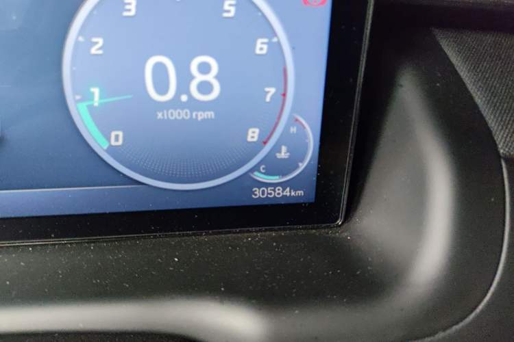 Used Hyundai Tucson 2021 Tucson L 1.5T DCT Luxury Prestige Edition Odometer Close Up